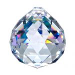 Asfour-Crystal-701-Clear-Crystal-Ball-Prism-50-mm-1-Hole-Box-of-12-Pieces-0