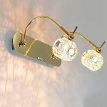 Bathroom-Wall-Lamp-2-Light-Modern-Metal-Golden-Electroplating-0