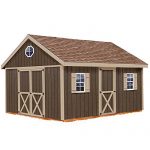 Best-Barns-Easton-12-ft-x-16-ft-Wood-Shed-Kit-0