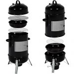 Best-Choice-Products-43in-3-Piece-Outdoor-BBQ-Charcoal-Vertical-Design-Smoker-Black-0-0
