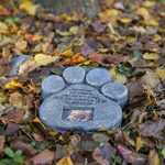 Besti-Pet-Memorial-Stone-for-Cats-and-Dogs–Paw-Shaped-Headstone-with-Loss-Comforting-Poem-Photo-Frame-Grave-Marker-for-Outdoor-Tombstone-Or-Indoor-Display-0-0