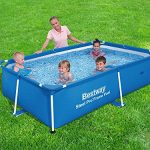 Bestway-118-x-79-x-26-Inches-871-Gallon-Deluxe-Splash-Frame-Kids-Swimming-Pool-0-2