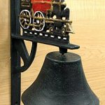 Big-Bell-Train-Cast-Iron-Country-Decor-Wall-Hanging-0