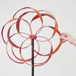 Bits-and-Pieces-Flower-Wind-Spinner-Magnificent-65-Inch-Weather-Resistant-Metal-Beautiful-Outdoor-Lawn-and-Garden-Dcor-0-1