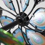 Bits-and-Pieces-Peacock-Feather-Wind-Spinner-14-Inch-Decorative-Kinetic-Wind-Mill-Unique-Outdoor-Windspinner-Lawn-and-Garden-Dcor-Lawn-Ornament-0-2