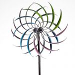 Bits-and-Pieces-The-Original-Rainbow-Wind-Spinner-Decorative-Lawn-Ornament-Wind-Mill-Tri-Colored-Kinetic-Garden-Spinner-0-1