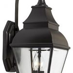 Bristol-2-Light-Outdoor-Wall-Lantern-in-Charcoal-and-Beveled-Glass-0