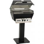 Broilmaster-P3-xfn-Premium-Natural-Gas-Grill-On-Black-Patio-Post-0