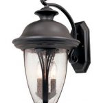 Bronze-wseedy-glass-2-Light-9in-Wall-Lantern-from-the-Westchester-Collection-0