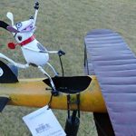 CHSGJY-Aviator-Spike-Whirligig-Airplane-Dog-Wind-Powered-Spinner-Vintage-Style-Plane-Yard-Garden-Outdoor-Living-Decor-0-2