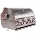 Cal-Flame-BBQ15875CP-5-Burner-Built-In-Stainless-Steel-Propane-Gas-Convection-Grill-with-infrared-Rotisserie-0-0