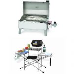 Camco-Stainless-Steel-Portable-Propane-Gas-Grill-and-Deluxe-Grilling-Table-Bundle-0