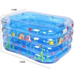 Childrens-PoolScrub-Baby-Folding-PoolChildrens-Bath-TubInflatable-Swim-Pool-0-6