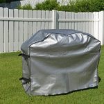 Comp-Bind-Technology-Grill-Cover-for-Char-Broil-Classic-4-Burner-Model-463436215-Gas-Grill-Custom-Fitting-Outdoor-Padded-Grey-Waterproof-Cover-57W-x-22D-x-465H-0