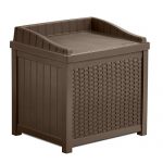 Cosmic-Furniture-Contemporary-Wicker-Design-Patio-Outdoor-Resin-Small-Storage-Seat-Deck-Box-with-Sturdy-Resin-Construction-and-Hassle-Free-Maintenance-in-Mocha-Brown-0-0