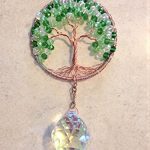 Crystal-Sun-Catcher-Tree-of-Life-Window-Ornament-with-30mm-Crystal-Ball-Prism-Handmade-Window-Ornament-Feng-Shui-Healing-Crystal-Gemstone-Wire-Tree-SuncatcherGreen-Crystals-0-1