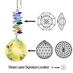 CrystalPlace-Crystal-Ornament-45-inch-Suncatcher-Light-Topaz-Faceted-Ball-Prism-Rainbow-Maker-Crystal-Cascade-Made-with-Swarovski-Crystals-0-0