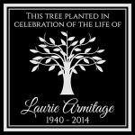 Custom-Made-Personalized-Tree-Planting-Dedication-Ceremony-Memorial-12×12-Inch-Engraved-Black-Granite-Grave-Marker-Headstone-Plaque-LA1-0