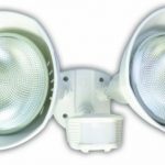 Designers-Edge-L6002WH-180-Degree-Twin-Head-Motion-Activated-Security-Flood-Light-with-Bulb-Shields-White-150-watt-0