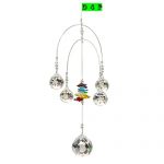 Discount4product-Branded-Double-Rainbow-Mobile-Chakra-5-Crystal-Ball-Attached-Rainbow-Maker-Hanging-Crystal-Suncatcher-Ornament-Outdoor-Dcor-Car-Decoration-Porch-Decor-0