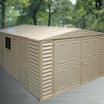 Duramax-01014-Vinyl-Garage-Shed-with-Foundation-and-Window-10-by-155-Inch-0-1