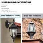EMART-Outdoor-Porch-Light-LED-Exterior-Wall-Light-Fixtures-Special-Handling-Anti-Corrosion-Plastic-Material-Waterproof-Security-Lamp-for-Wall-Garage-Front-Porch-2-Pack-0-1