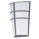 Eglo-2x25W-LED-Outdoor-Wall-Light-with-White-Plastic-Glass-0