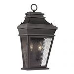 Elk-Lighting-470522-Forged-Provincial-Collection-2-Light-Outdoor-Sconce-Charcoal-0