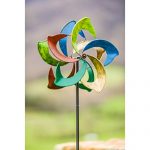 Evergreen-Oasis-Outdoor-Safe-Kinetic-Wind-Spinning-Topper-Pole-Sold-Separately-0-1