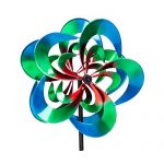 Evergreen-Serentiy-Outdoor-Safe-Kinetic-Wind-Spinning-Topper-Pole-Sold-Separately-0