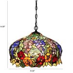 FUMAT-Tiffany-Pendant-Lights-E26-LED-Stained-Glass-Hanging-Light-Fixtures-16-Rose-Chandelier-Lighting-110V-Ceiling-Pendant-Lamp-0-0