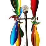 Fancy-Gardens-7-foot-tall-Festive-Flower-Wind-Spinner-with-Solar-Ball-Decorative-Lawn-Ornament-Wind-Mill-Unique-Outdoor-Lawn-and-Garden-Dcor-Solar-wind-spinner-0-2
