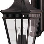 Feiss-OL5404GBZ-LED-Cotswold-Lane-LED-Outdoor-Patio-Lighting-Wall-Lantern-Bronze-1-Light-12W-x-30H-0