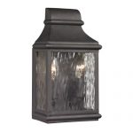 Forged-Jefferson-Collection-2-light-outdoor-sconce-in-Charcoal-0