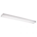 Four-Feet-Fluorescent-Trim-and-Chassis-Two-Light-White-Finish-0