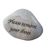 Garden-Age-Supply-Please-remove-your-shoes-Engraved-Stone-Sign-Inspirational-Sandblast-Perfect-Gorgeous-Unique-Gift-Ideas-Natural-River-Rock-0