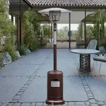 Garden-Outdoor-Patio-Heater-Propane-Standing-LP-Gas-Steel-waccessories-New-Bronze-0