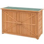 Garden-Yard-Shed-Lockers-Double-Doors-Outdoor-Storage-Cabinet-Unit-Fir-Wooden-0