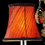 Generic-Crystals-Chandelier-2-Porch-Pendant-Lights-with-Lampshade-Color-Cognac-0-2