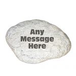 GiftsForYouNow-Any-Message-Personalized-Garden-Stone-11-W-x-8-H-0