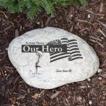 GiftsForYouNow-Military-Personalized-Memorial-Garden-Stone-11-W-x-8-H-x-1-12-D-0-0