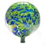 Glass-Gazing-BallGecko-12-Inch-by-Iron-Art-Glass-Designs-0