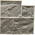 GlobMarble-Stamped-concrete-Slate-Stone-Stamp-SM-3002F-Ashlar-Slate-Concrete-Stamp-Floopy-Mats-0