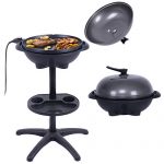 Globe-House-Products-GHP-240-Sq-Ft-1350W-Electric-4-Temperature-Setting-Rotatable-Non-Stick-BBQ-Grill-0