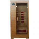 Hanko-1-2-Person-Pre-built-FAR-Infrared-Sauna-Highest-Quality-Hemlock-Construction-3-Premium-Ceramic-Heaters-Mp3cdstereo-Speakers-Built-in-Easy-Control-Panels-5-Year-Warranty-Easy-Construction-0-0