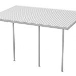 Heritage-Patios-20-ft-W-x-12-ft-L-White-Aluminum-Attached-Carport-with-4-Posts-10-lb-Roof-Load-0