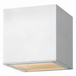 Hinkley-1769SW-Contemporary-Modern-Two-Light-Outdoor-Wall-Mount-from-Kube-collection-in-Whitefinish-0