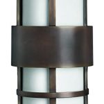 Hinkley-1908MT-LED-Contemporary-Modern-Two-Light-Wall-Mount-from-Saturn-collection-in-BronzeDarkfinish-0