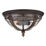 Hinkley-2903RB-GU24-Traditional-Two-Light-Flush-Mount-from-Key-West-Collection-in-BronzeDarkfinish-0