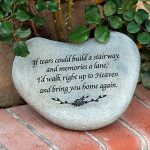 If-tears-Could-Build-a-Stairway-Heart-Shaped-Stepping-Stone-Natural-Soild-Real-River-Memorial-Stone-Garden-Decor-Stone-0